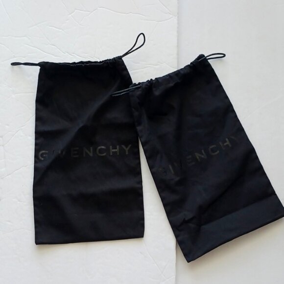 Givenchy Pair of Dust bags Drawstrings for shoes Black Original - Picture 2 of 13